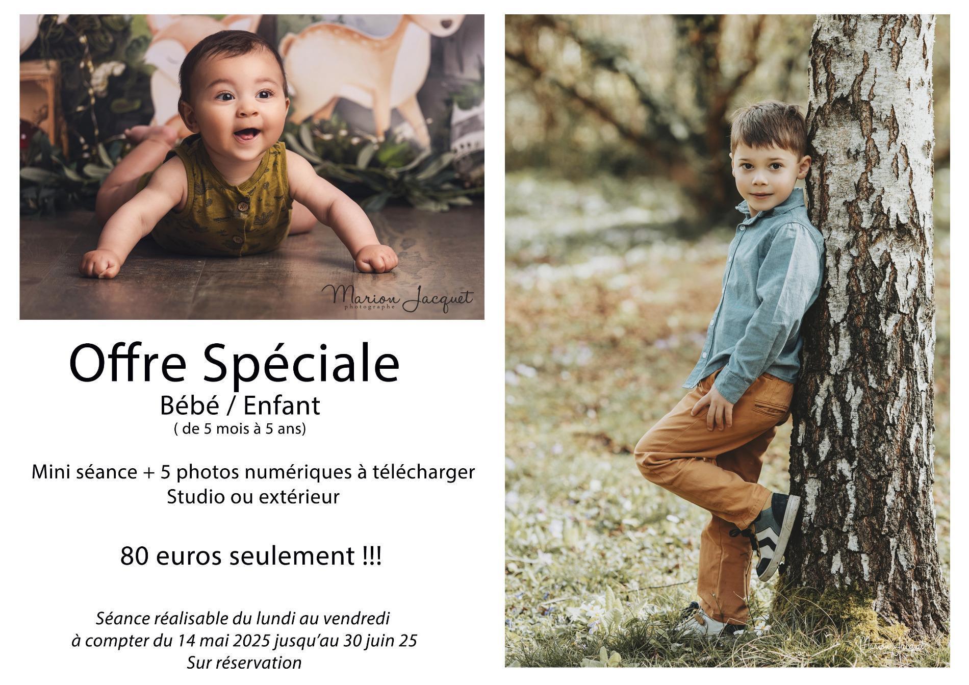 Mini séance Bébé/Enfant